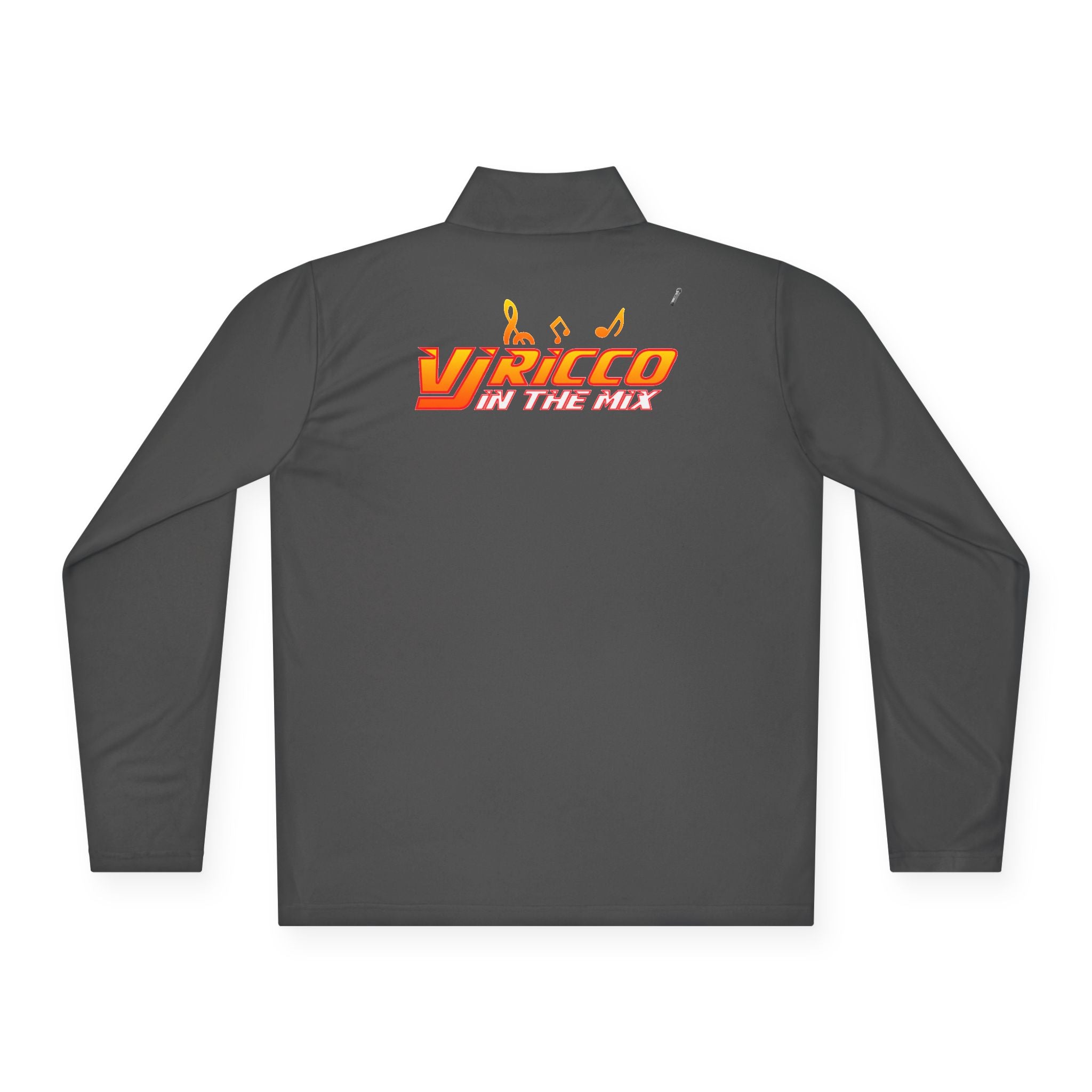 "VJ Ricco"🎤 Custom Unisex Quarter-Zip Pullover – Personalized “IN THE MIX” Style